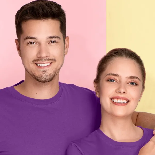 Tričko ľahké s krátkym rukávom - Klasický okrúhly výstrih