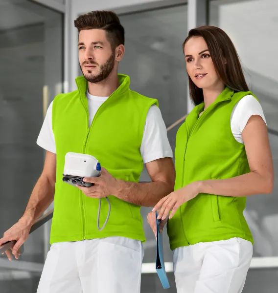 Vesta klasická - Unisex fleecová vesta - pre ženy aj pre mužov