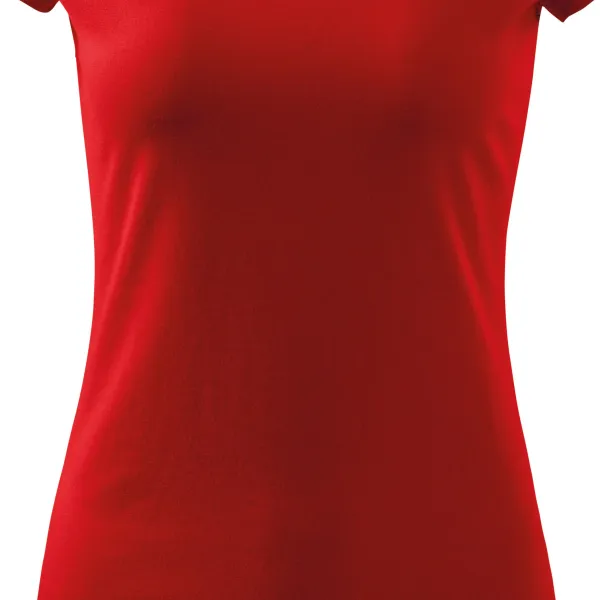 Dámske tričko s veľmi krátkym rukávom - Jemne zúžený strih