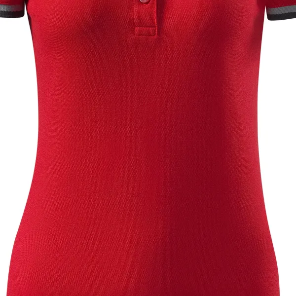 Dámska polokošeľa s golierom hore - Jemne zúžený strih