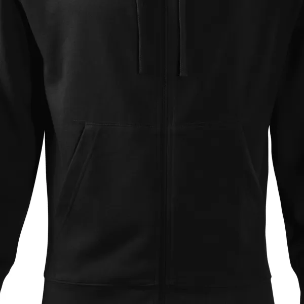 Pánska mikina s kapucňou - Voľný strih s bočnými švami