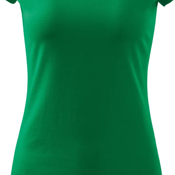 Dámske tričko s veľmi krátkym rukávom - Jemne zúžený strih