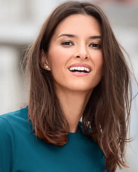 Dámske tričko jednoduché - Klasický okrúhly výstrih