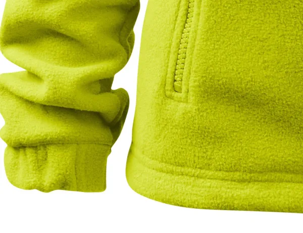 Dámska bunda fleecová - Dlhé rukávy s pružným koncom