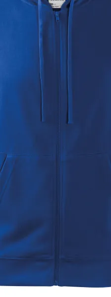 Pánska mikina s kapucňou - Zips vo farbe mikiny