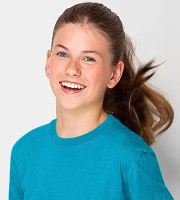 Detské ľahké tričko - Klasický okrúhly výstrih