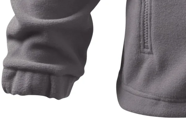 Pánska fleecová bunda - Dlhé rukávy s pružným koncom