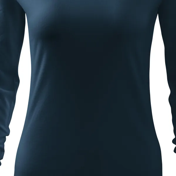 Dámske tričko zúžené, V-výstrih - Jemne zúžený strih