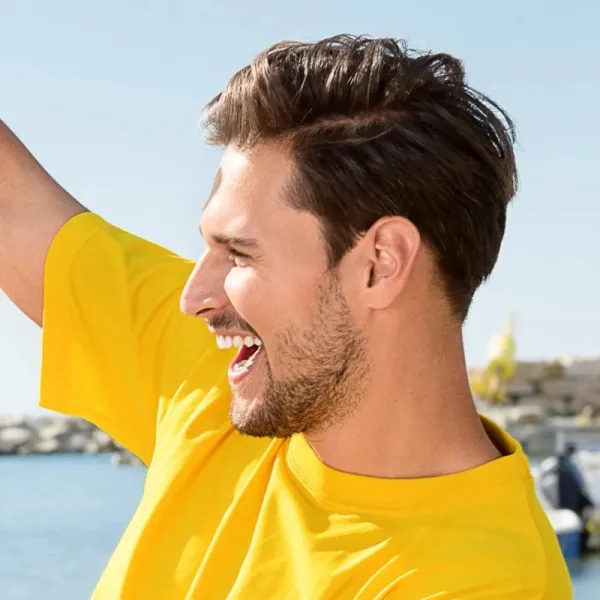 Tričko klasické - Klasický okrúhly výstrih