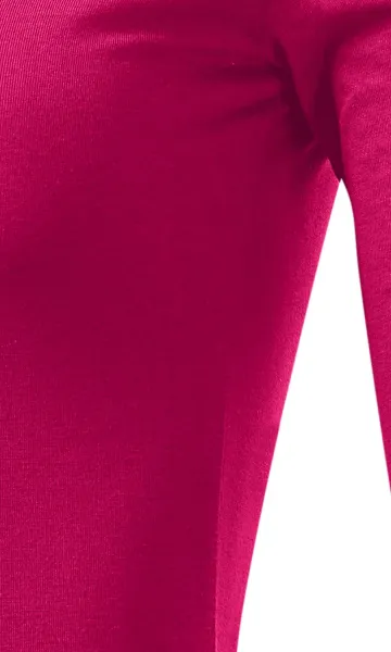 Dámske tričko s dlhými rukávmi - Strih s bočnými švami