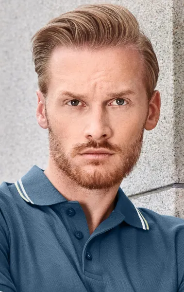 Pánska polokošeľa klasická - Zapínanie na 3 gombíky