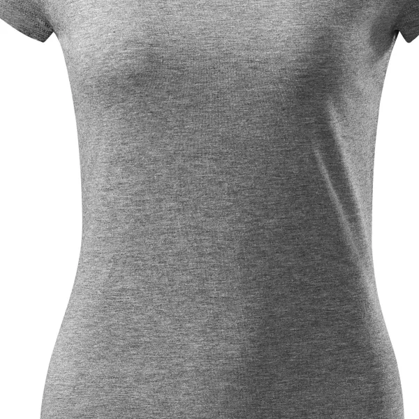 Dámske tričko s veľmi krátkym rukávom - Jemne zúžený strih