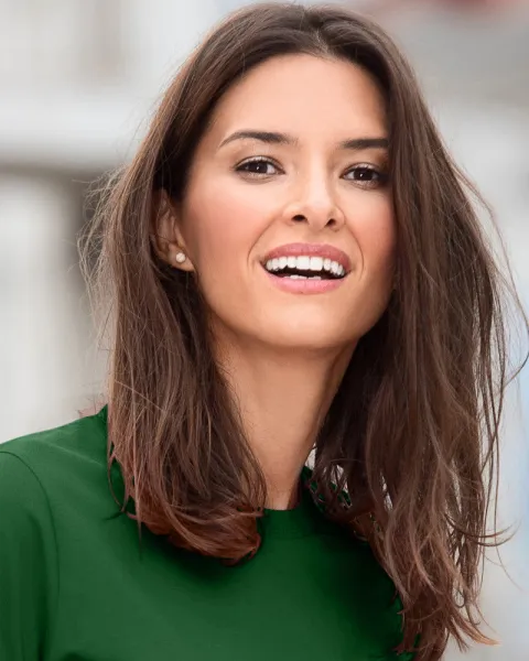 Dámske tričko jednoduché - Klasický okrúhly výstrih