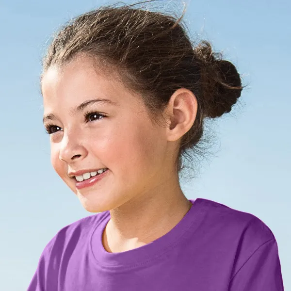 Detské tričko ľahšie - Klasický okrúhly výstrih