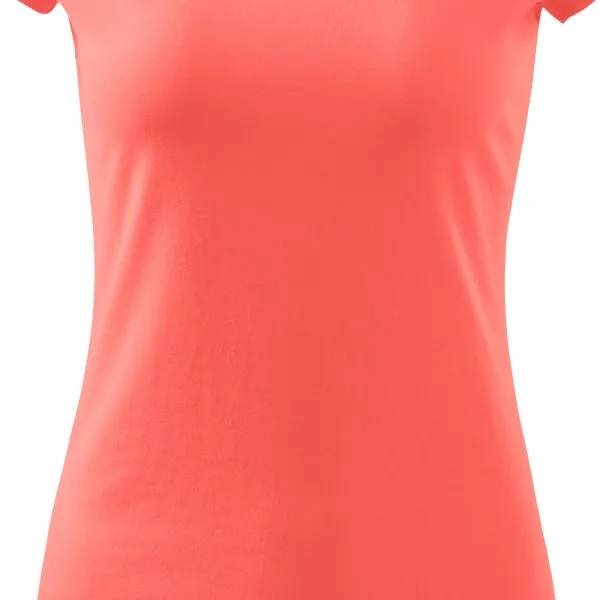 Dámske tričko s veľmi krátkym rukávom - Jemne zúžený strih