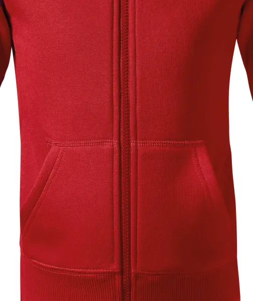 Detská mikina s kapucňou - Voľný strih s bočnými švami