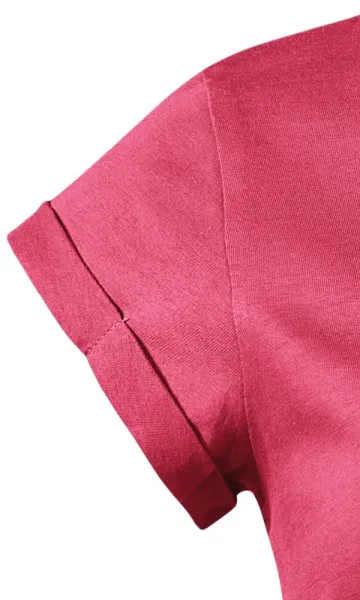 Predĺžené dámske tričko, letné šaty - Veľmi krátke rukávy