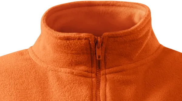 Dámska bunda fleecová - Zapínanie na zips až ku brade