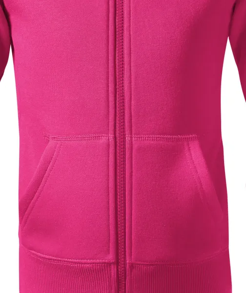 Detská mikina s kapucňou - Voľný strih s bočnými švami