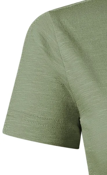 Dámske tričko, štruktúrovaná organická bavlna - Klasické krátke rukávy