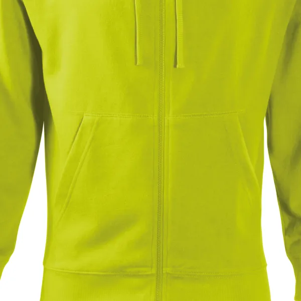 Pánska mikina s kapucňou - Voľný strih s bočnými švami