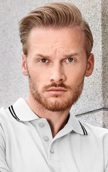 Pánska polokošeľa klasická - Zapínanie na 3 gombíky