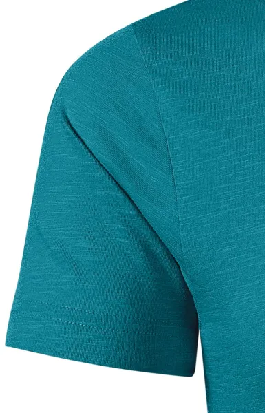 Pánske tričko, štruktúrovaná organická bavlna - Klasické krátke rukávy