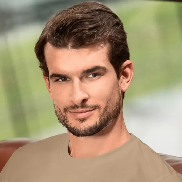 Tričko vyššej gramáže unisex - Klasický okrúhly výstrih