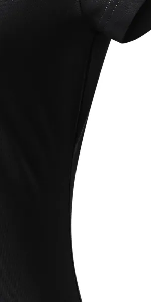 Dámske tričko s V-výstrihom zúžené - Strih s bočnými švami