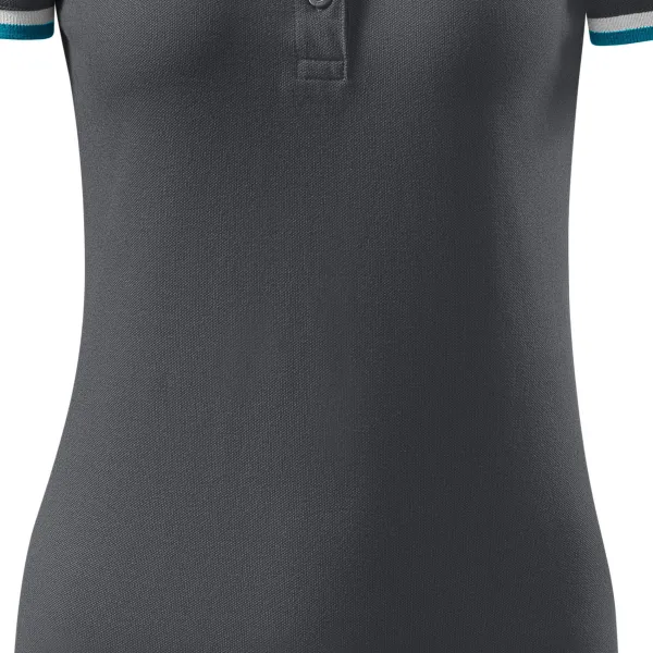 Dámska polokošeľa s golierom hore - Jemne zúžený strih