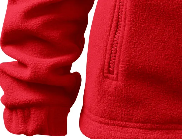 Dámska bunda fleecová - Dlhé rukávy s pružným koncom