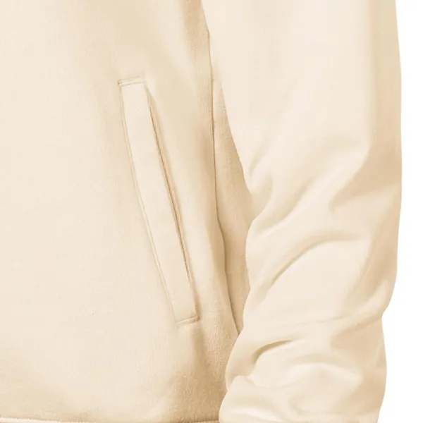 Pohodlná dámska mikina s kapucňou - Vrecká v štýle klokanky