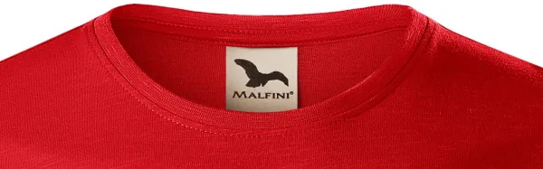 Pánske tričko, štruktúrovaná organická bavlna - Klasický okrúhly výstrih