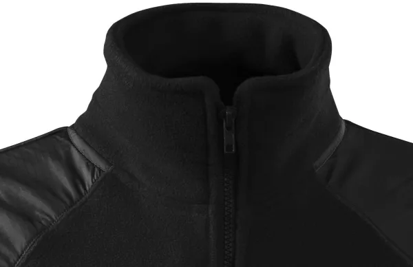 Bunda športová - Zapínanie na zips až ku brade