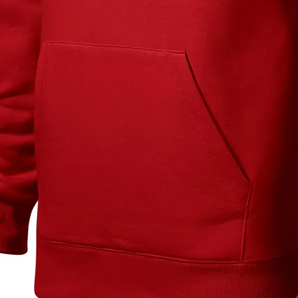 Pánska mikina bez zipsu s kapucňou - Vrecko v štýle klokanky