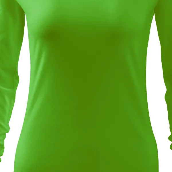 Dámske tričko zúžené, V-výstrih - Jemne zúžený strih