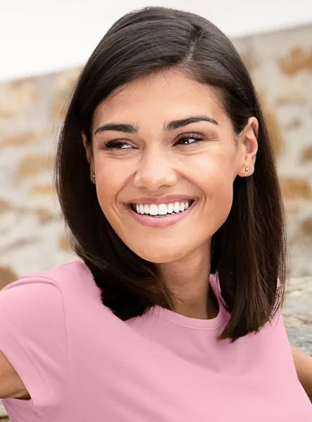 Dámske trendové tričko - Klasický okrúhly výstrih