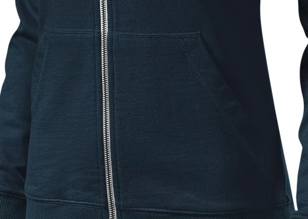 Dámska mikina kontrastná, s kapucňou - Vrecká v štýle klokanky