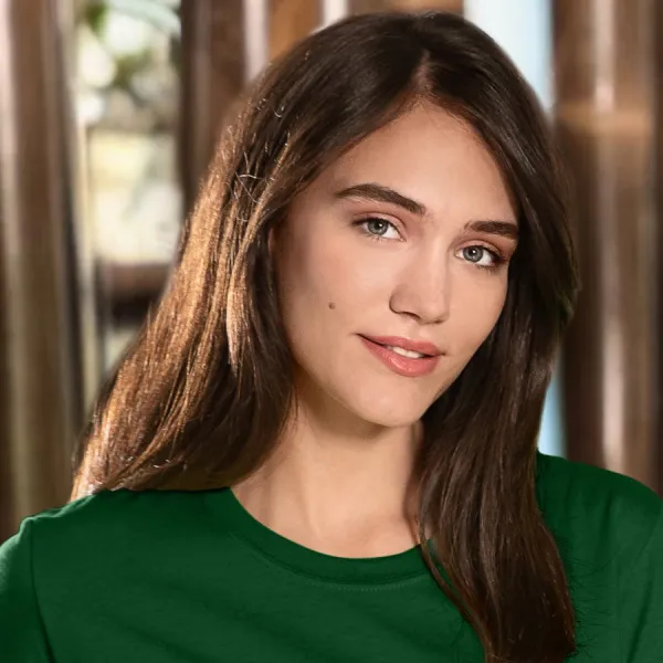 Dámske tričko klasické - Klasický okrúhly výstrih