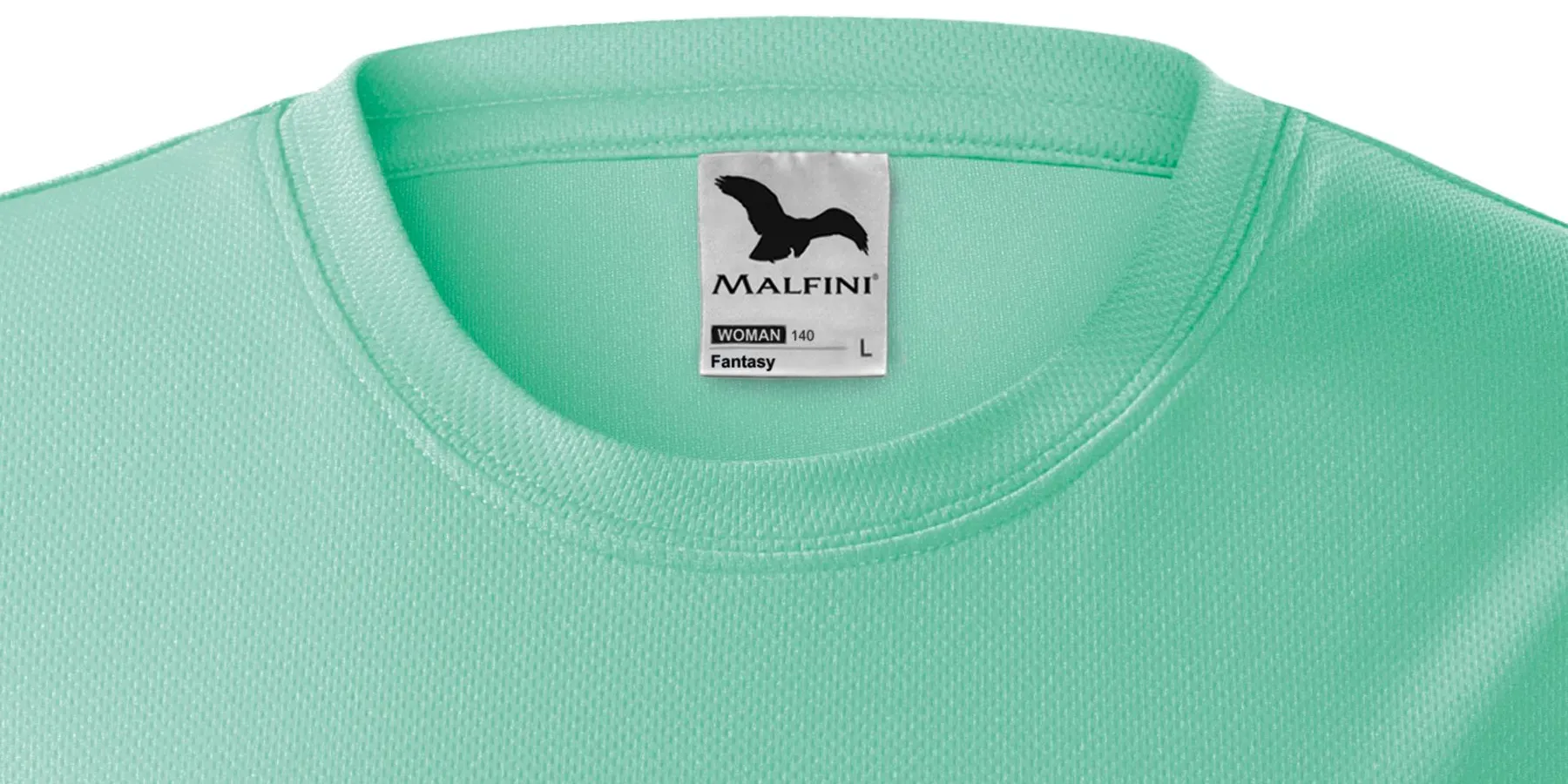 Dámske športové tričko - Klasický okrúhly výstrih