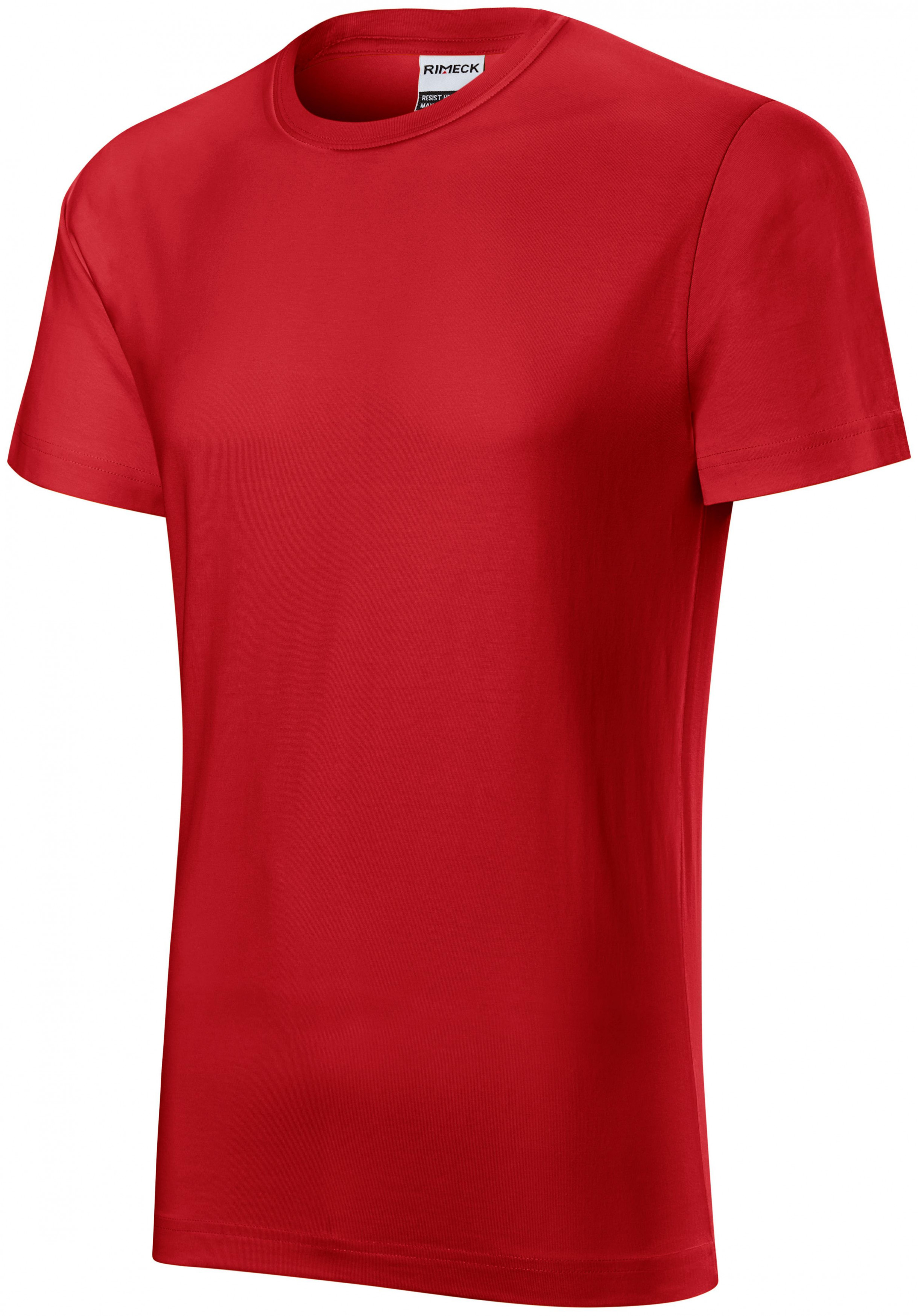 Odolné pánske tričko, červená, 2XL