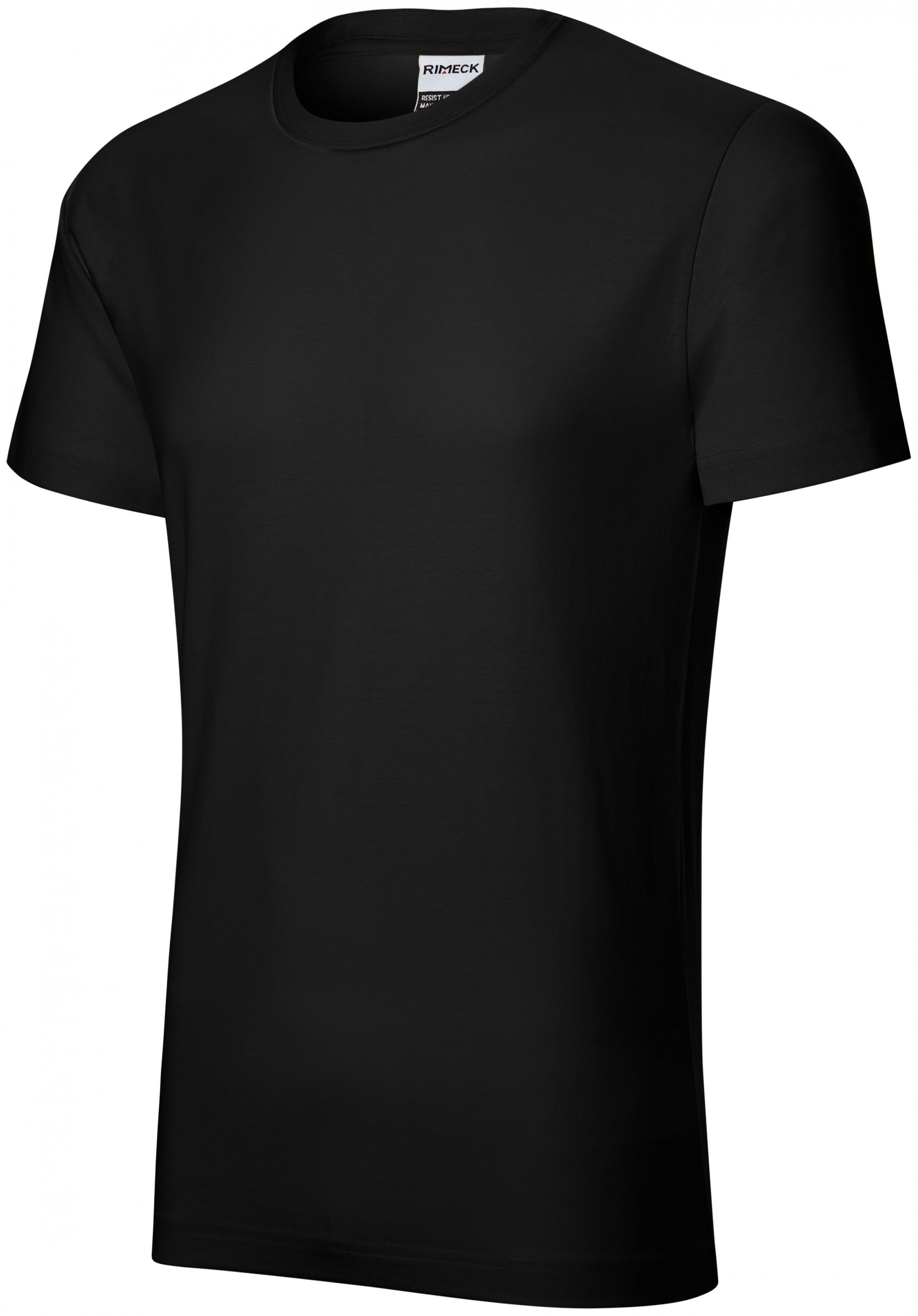 Odolné pánske tričko, čierna, 3XL