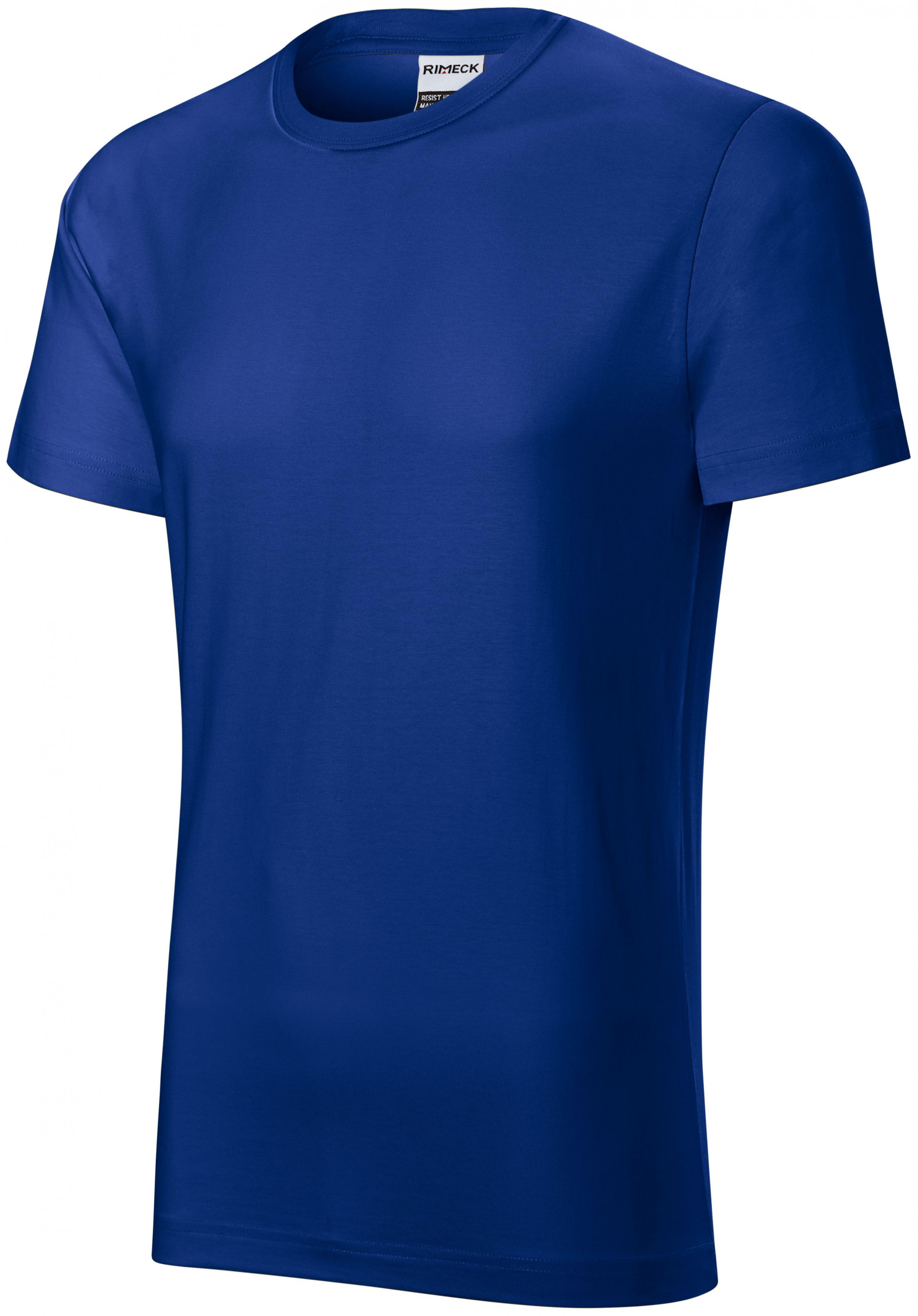 Odolné pánske tričko hrubšie, kráľovská modrá, 4XL