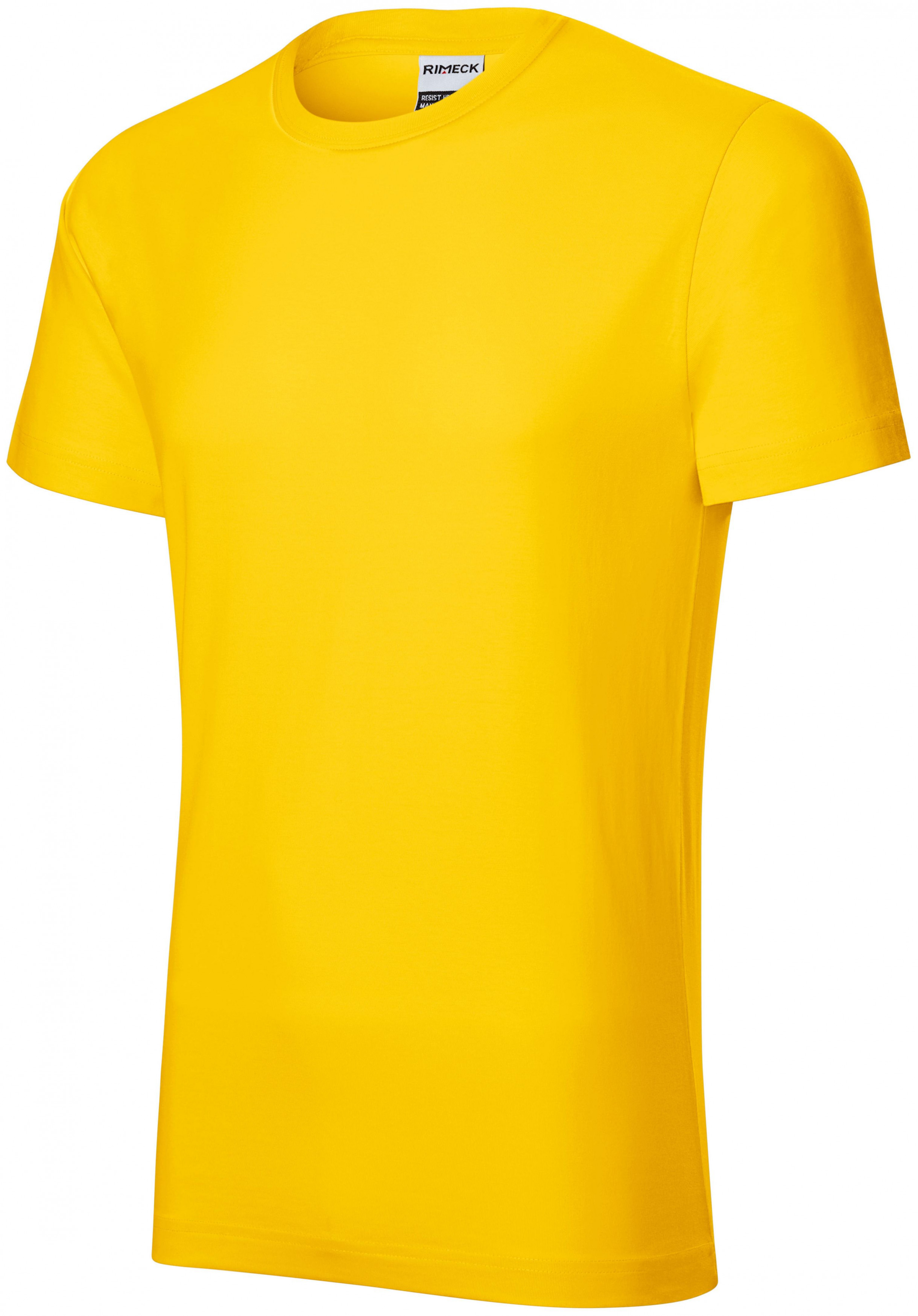 Odolné pánske tričko, žltá, M