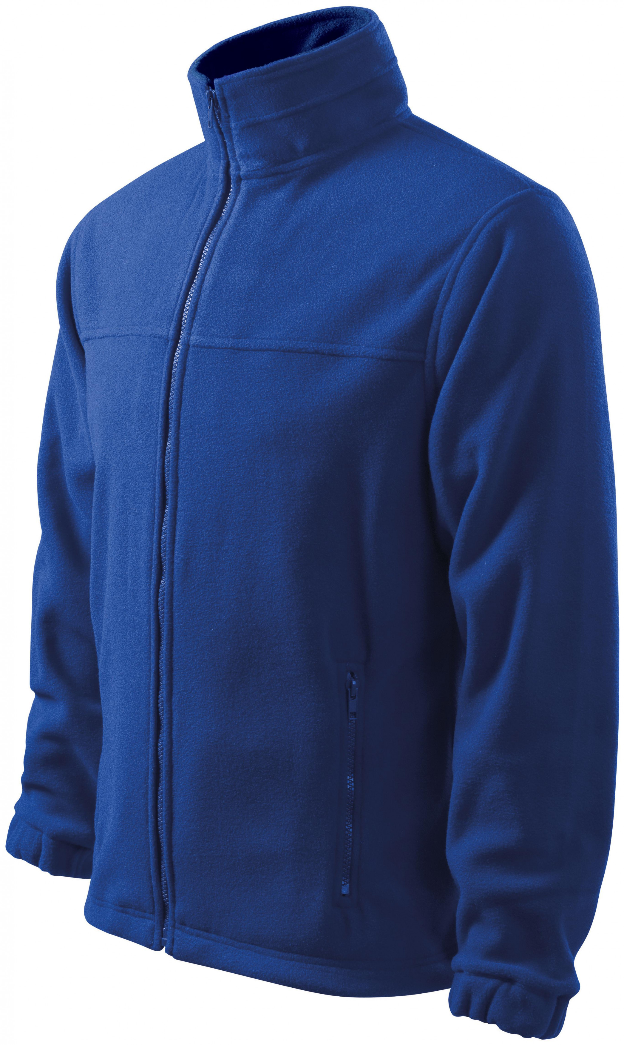 Pánska fleecová bunda, kráľovská modrá, S