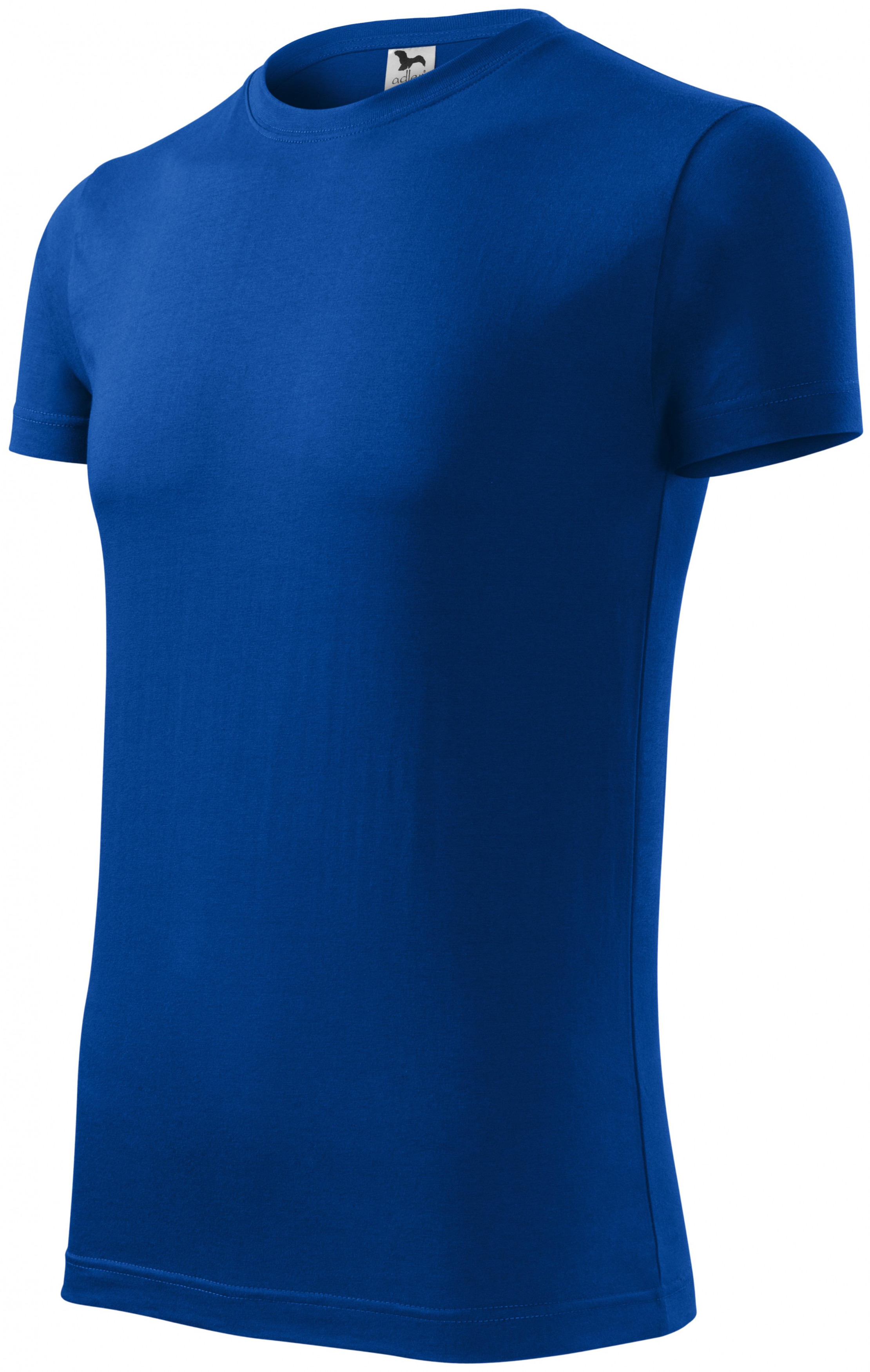 Pánske módne tričko, kráľovská modrá, M