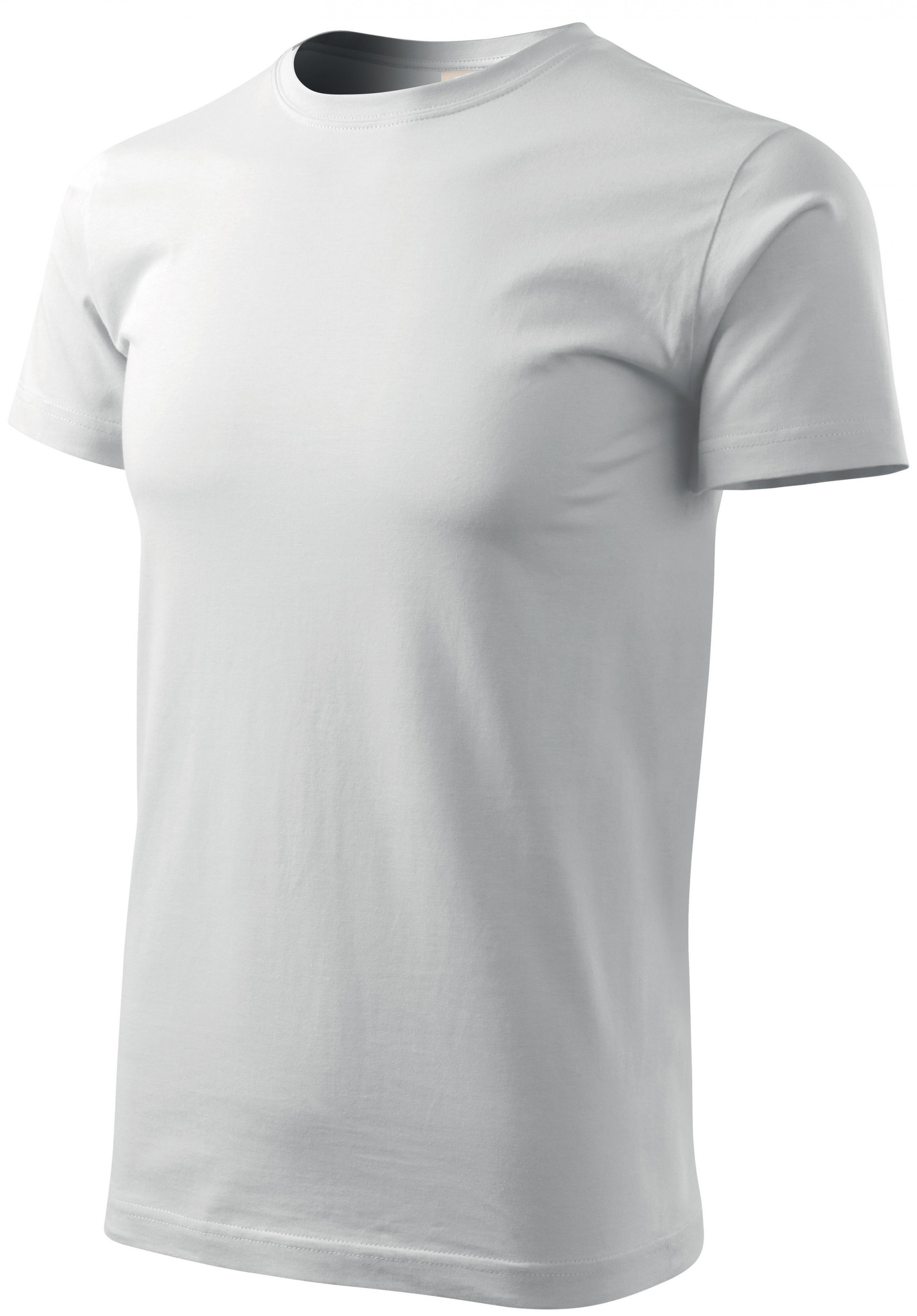 Pánske tričko z GRS bavlny, biela, L
