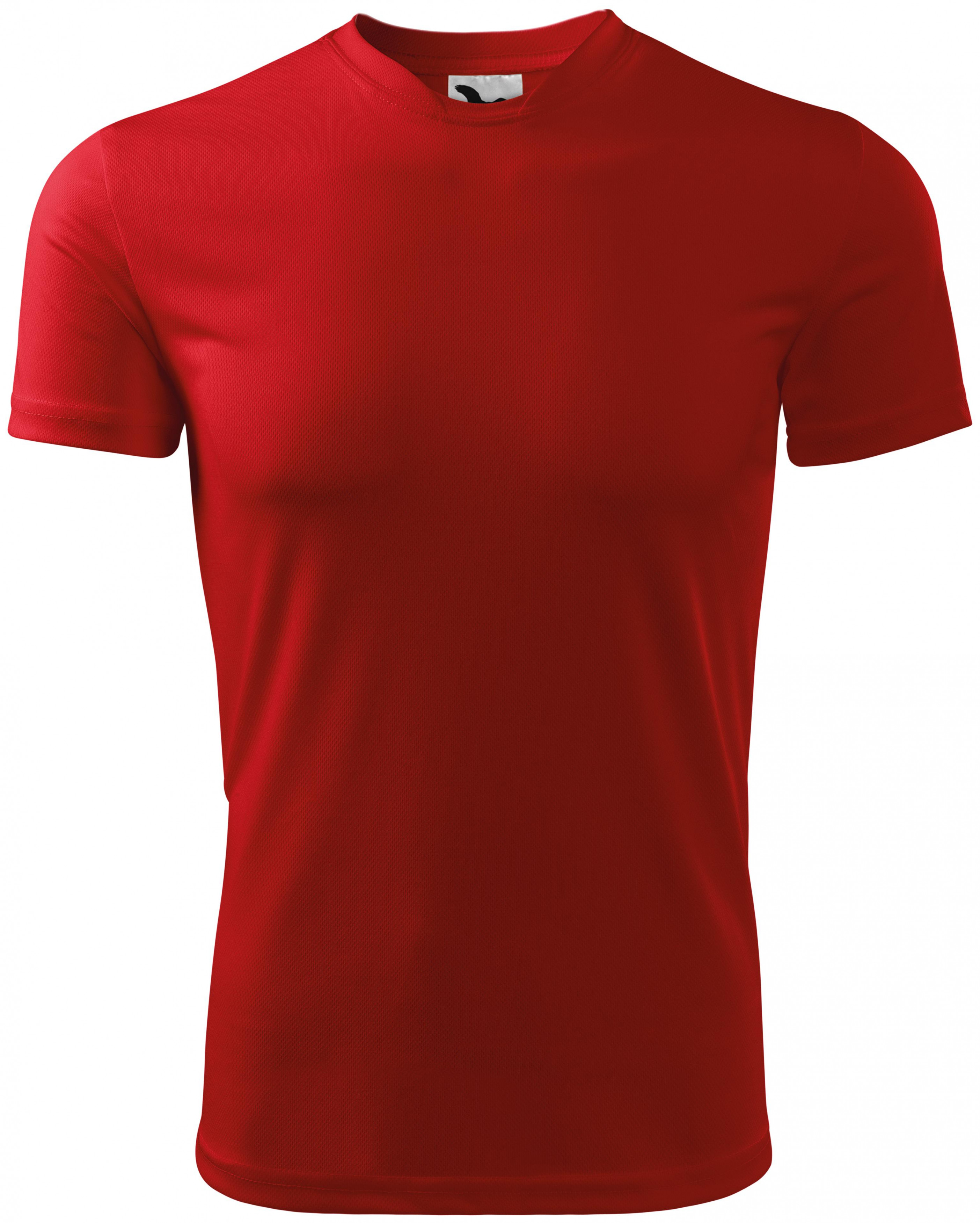 Športové tričko detské, červená, 146cm / 10rokov