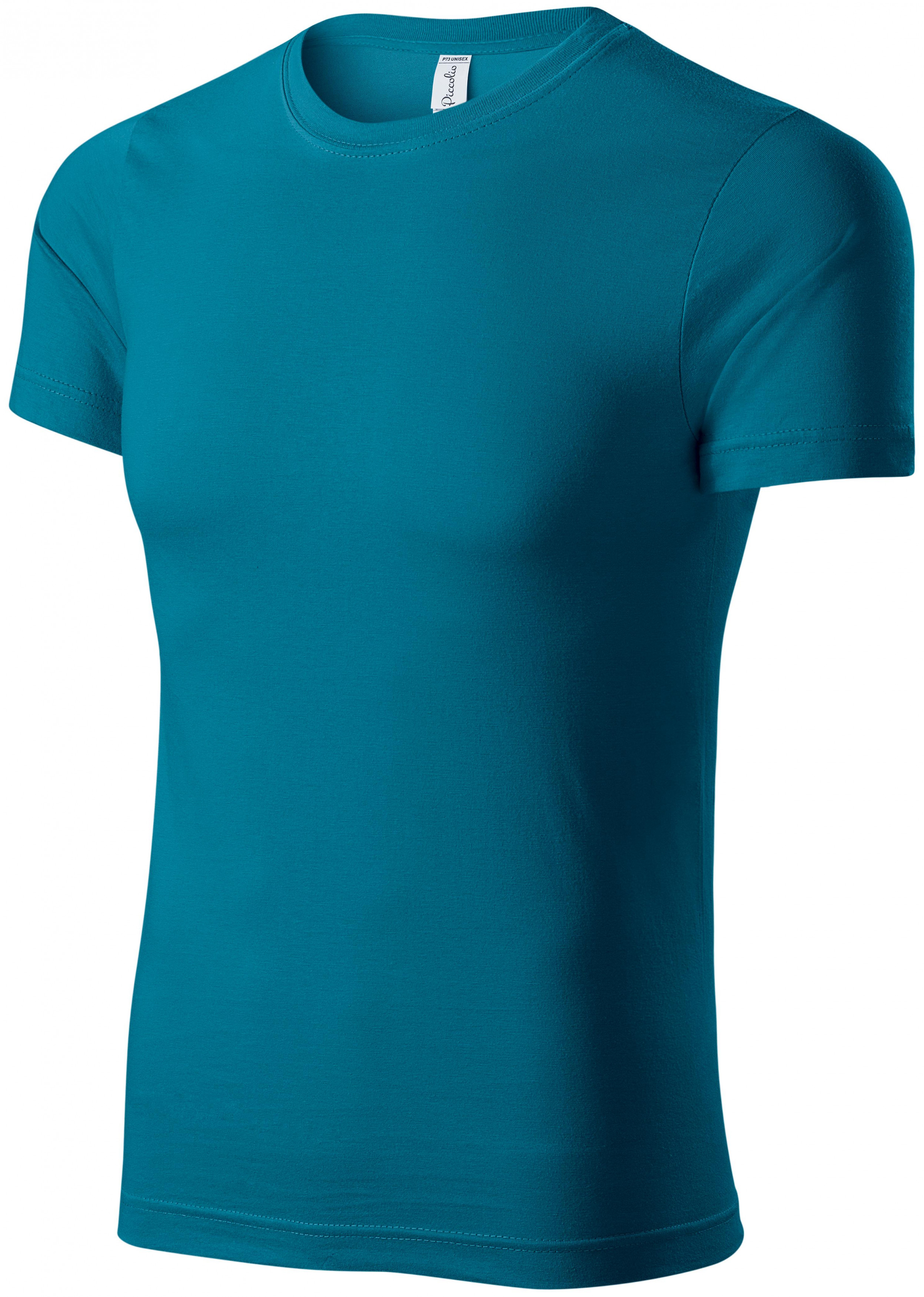 Tričko ľahké s krátkym rukávom, petrol blue, XL