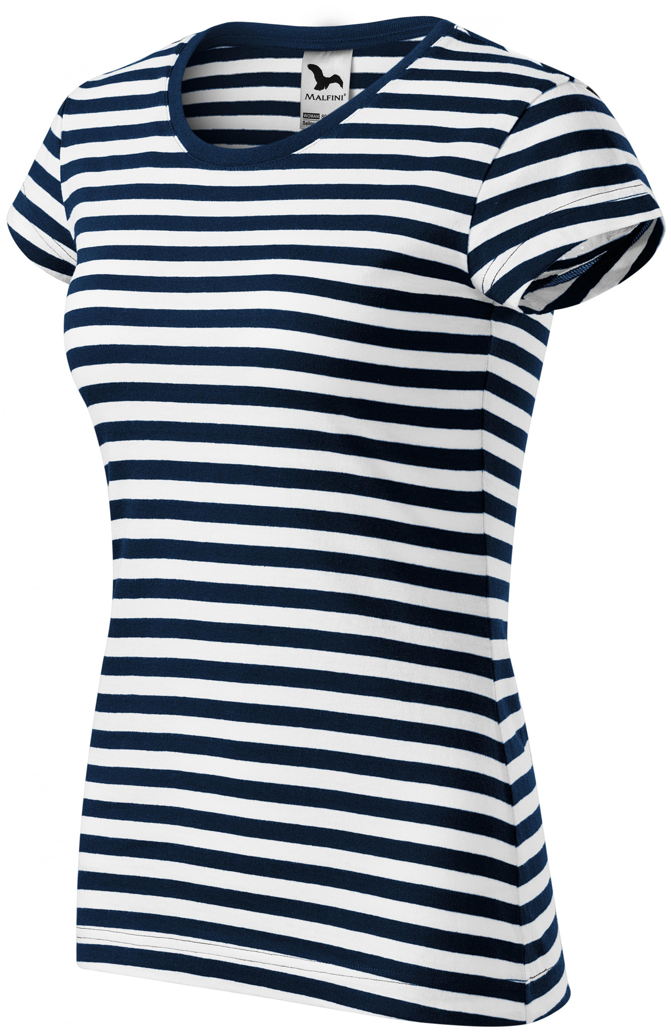 Tričko námornícke dámske, tmavomodrá, XL